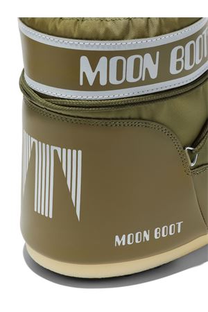 Icon Low Green Nylon Boots MOON BOOT | 80D1409340.M006